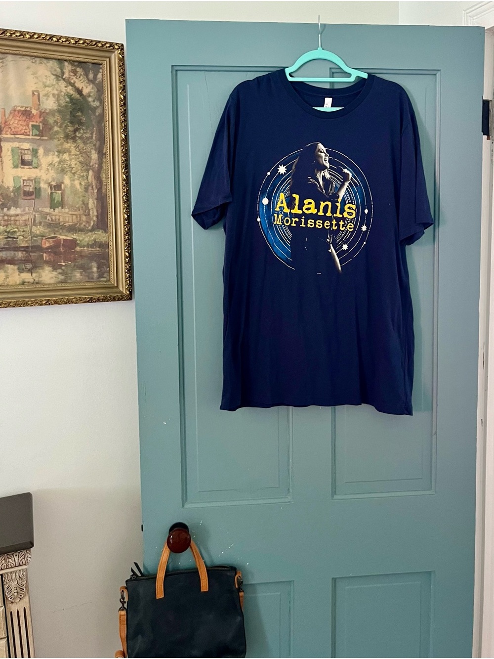 Navy Short Sleeve Graphic Tee